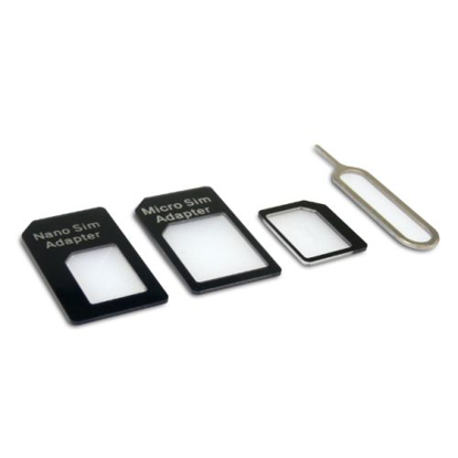 Picture of Sandberg SIM Card Adapter Kit, 4-in-1, 5 Year Warranty