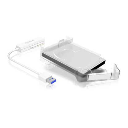 Picture of Icy Box (IB-AC703-U3) USB 3.0 to 2.5"" SATA Adapter Cable with HDD Protection Box