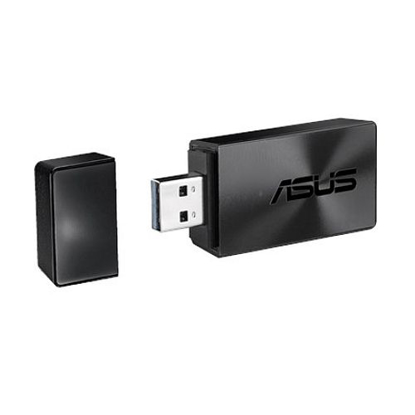 Picture of Asus (USB-AC54 B1) AC1300 (867+300) Wireless Dual Band USB Adapter, MU-MIMO, 256QAM, USB3
