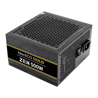 Picture of Antec 500W NeoECO Gold ZEN PSU, Fully Wired, LLC Design, 80+ Gold, Cont. Power