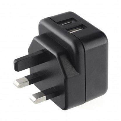 Picture of Pama 3-pin Plug USB-C & USB-A Charger, 3 AMP