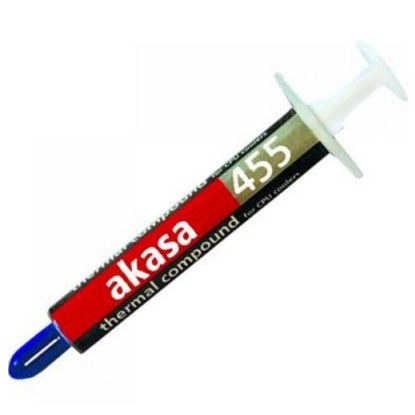 Picture of Akasa AK-455 Heat Paste, 5g with Syringe, Hi-performance, Spreader Card, Retail