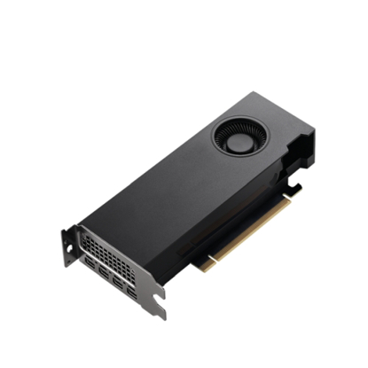 Picture of PNY RTXA2000 Professional Graphics Card, 12GB DDR6, 3328 Cores, 4 mDP (DP adapter), Low Profile, Retail