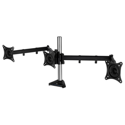 Picture of Arctic Z3 Pro (Gen3) Triple Monitor Arm with 4-Port USB 3.0 Hub, Up to 32" Monitors / 29" Ultrawide, 180° Swivel, 360° Rotation