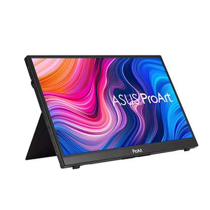 Picture of Asus 14" ProArt Portable Touchscreen Professional IPS Monitor (PA148CTV), 1920 x 1080, 60Hz, USB-C, micro-HDMI, 100% sRGB, 100% Rec.709, Control Panel