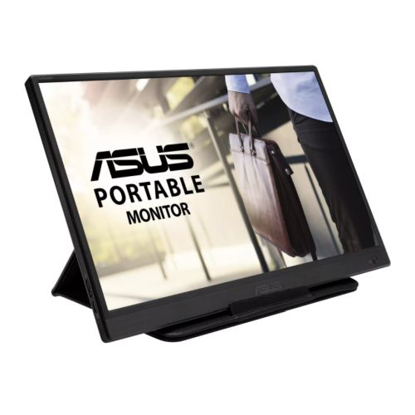 Picture of Asus 15.6" Portable Monitor (ZenScreen MB165B), 1366 x 768, USB 3.0, USB-powered, Slim, Auto-rotatable