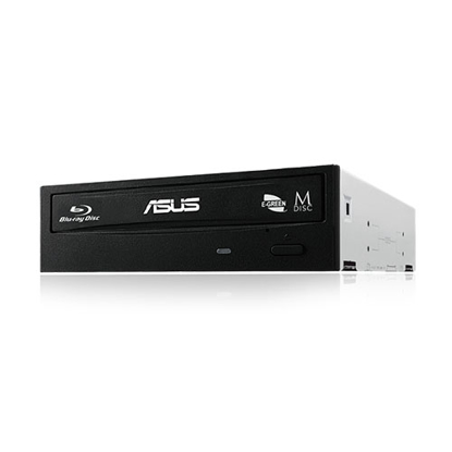 Picture of Asus (BW-16D1HT) Blu-Ray Writer, 16x, SATA, Black, BDXL & M-Disc Support, Cyberlink Power2Go 8