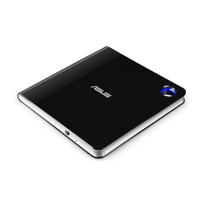 Picture of Asus (SBW-06D5H-U) Ultra-slim External Blu-Ray Writer, 6x, USB 3.1 A/C, M-DISC Support, Cyberlink Power2Go 8