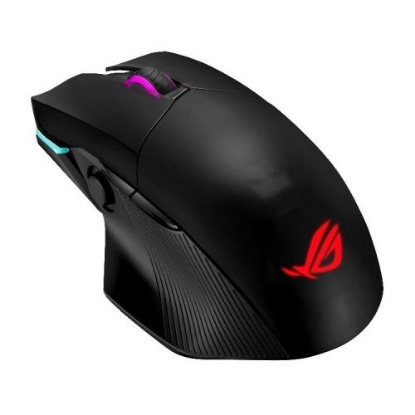 Picture of Asus ROG Chakram Gaming Mouse with Qi Charging, Wired/Wireless/Bluetooth, 16000 DPI, Programmable Joystick, RGB Lighting