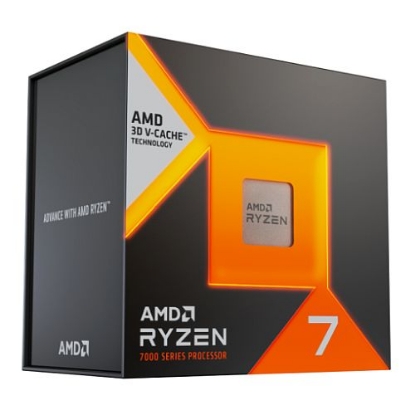 Picture of AMD Ryzen 7 7800X3D CPU, AM5, 4.2GHz (5.0 Turbo), 8-Core, 120W, 104MB Cache, 5nm, 7th Gen, Radeon Graphics, NO HEATSINK/FAN