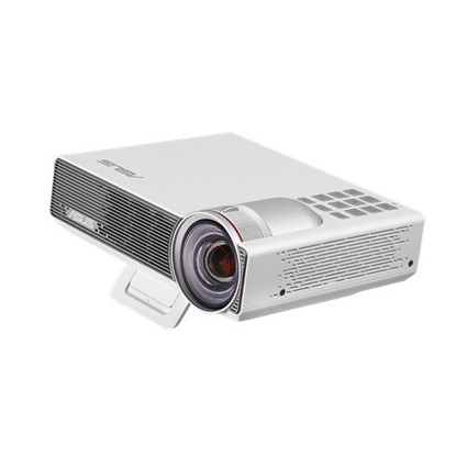 Picture of Asus P3B Portable DLP LED Projector, 1280 x 800, HDMI, MHL, VGA, 800 Lumens, 3D Ready, 12000mAh Battery