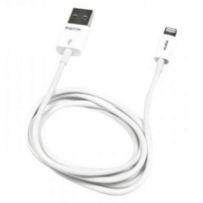 Picture of Approx (APPC32) 2-in-1 Lightning Cable, USB to Lightning/Micro USB, 1 Metre, White, Not Apple Certified
