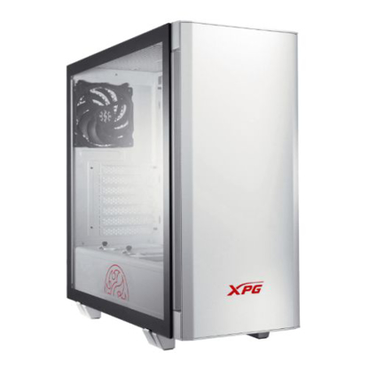 Picture of ADATA XPG Invader RGB Gaming Case w/ Tempered Glass Window, ARGB Downlight & Controller, Magnetic Design, White