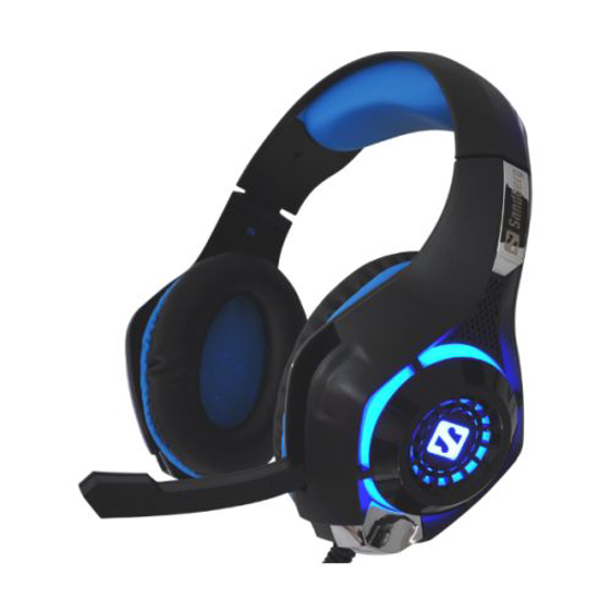 Picture of Sandberg Twister Gaming Headset, 40mm Drivers, Comfortable Padding, 3.5mm Jack, LED Lighting, 5 Year Warranty