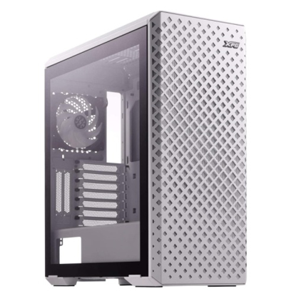 Picture of ADATA XPG Defender Pro ARGB Gaming Case w/ Glass Window, E-ATX/EEB, Mesh Front w/ ARGB Strips, 3 ARGB Fans, ARGB Controller, White