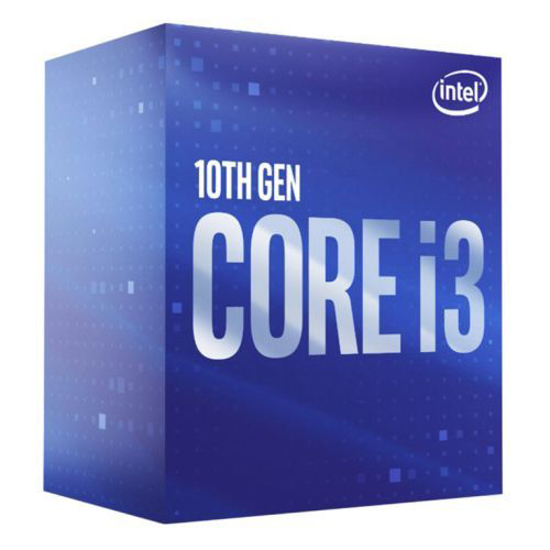 Picture of Intel Core I3-10100 CPU, 1200, 3.6 GHz (4.3 Turbo), Quad Core, 65W, 14nm, 6MB Cache, Comet Lake