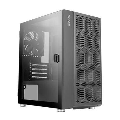 Picture of Antec NX200M Mini Tower Gaming Case w/ Glass Window, Micro ATX, Mesh Front, 1 Fan, 240mm Radiator Support