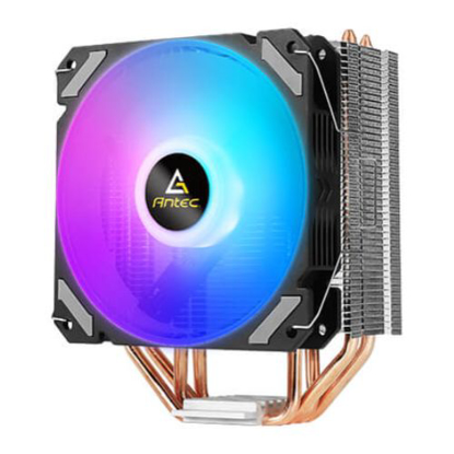 Picture of Antec A400i Neon Lighting Heatsink & Fan, Intel & AMD Sockets, PWM RGB Silent Fan, 4 Direct Touch Heatpipes, 150W TDP