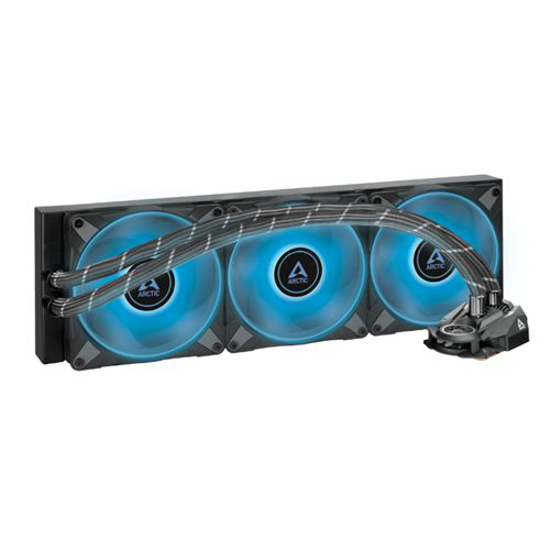 Picture of Arctic Liquid Freezer II 420 RGB Liquid CPU Cooler, PWM Fans & PWM Controlled Pump