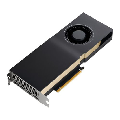 Picture of PNY RTXA4500 Professional Graphics Card, 20GB DDR6, 4 DP (HDMI adapter), Ampere Ray Tracing, 7168 Cores, NVLink Support, Retail