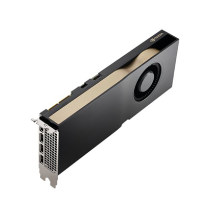 Picture of PNY RTXA5500 Professional Graphics Card, 24GB DDR6, 10240 Cores, 4 DP (1 x HDMI adapter), Ampere Architecture, Retail