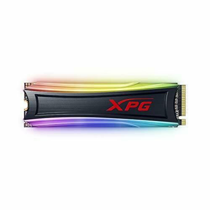 Picture of ADATA 256GB XPG Spectrix S40G RGB M.2 NVMe SSD, M.2 2280, PCIe 3.0, 3D TLC NAND, R/W 3500/1200 MB/s, 210K/230K IOPS