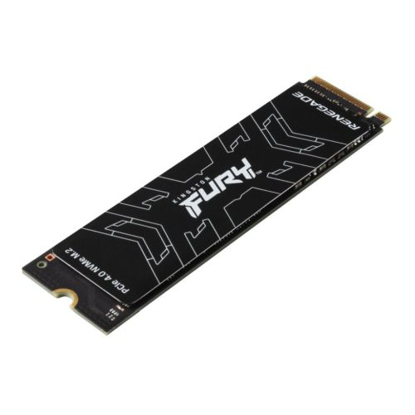 Picture of Kingston 500GB Fury Renegade M.2 NVMe SSD, M.2 2280, PCIe4, 3D TLC NAND, R/W 7300/3900 MB/s, 450K/900K IOPS, Aluminium Heatspreader, PS5 Compatible