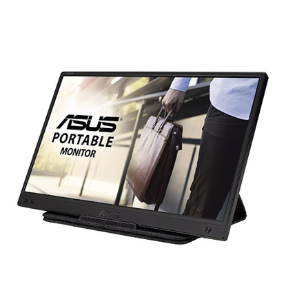 Picture of Asus 15.6" Portable IPS Monitor (ZenScreen MB166B), 1920 x 1080, USB 3.2, USB-powered, Auto-rotatable, Anti-Glare