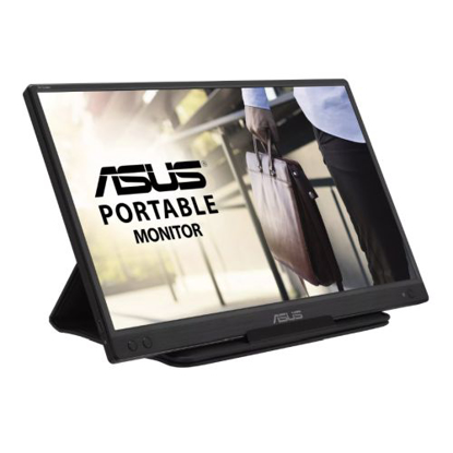 Picture of Asus 15.6" Portable IPS Monitor (ZenScreen MB166C), 1920 x 1080, USB-C, USB-powered, Auto-rotatable, Flicker Free, Blue Light Filter