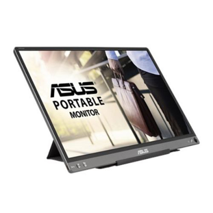 Picture of Asus 15.6" Portable IPS Monitor (ZenScreen MB16ACE), 1920 x 1080, USB-C (USB-A adapter), USB-powered, Auto-rotatable, Smart Case Stand