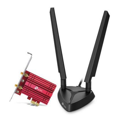 Picture of TP-LINK (Archer TXE75E) AXE5400 Wi-Fi 6E Tri-Band PCI Express Adapter, Bluetooth 5.2