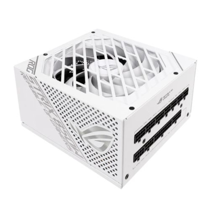 Picture of Asus 850W ROG Strix PSU, Double Ball Bearing Fan, Fully Modular, 80+ Gold, 0dB Tech, White