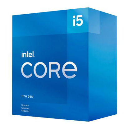Picture of Intel Core i5-11400F CPU, 1200, 2.6 GHz (4.4 Turbo), 6-Core, 65W, 14nm, 12MB Cache, Rocket Lake, No Graphics