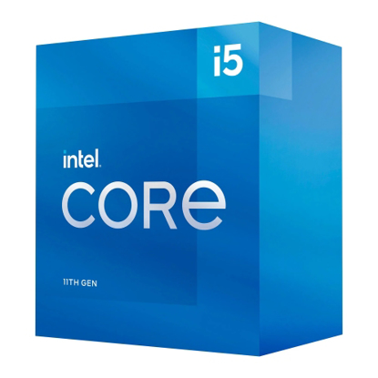Picture of Intel Core i5-11500 CPU, 1200, 2.7 GHz (4.6 Turbo), 6-Core, 65W, 14nm, 12MB Cache, Rocket Lake