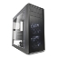 Picture of Fractal Design Focus G (Gunmetal) Gaming Case w/ Clear Window, ATX, 2 White LED Fans, Kensington Bracket, Filtered Front, Top & Base Air Intakes