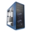 Picture of Fractal Design Focus G (Petrol Blue) Gaming Case w/ Clear Window, ATX, 2 White LED Fans, Kensington Bracket, Filtered Front, Top & Base Air Intakes