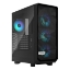 Picture of Fractal Design Meshify 2 Compact Lite RGB (Black TG) Gaming Case w/ Light Tint Glass Window, ATX, Angular Mesh Front, 4 RGB Fans, RGB Controller