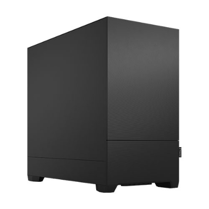 Picture of Fractal Design Pop Mini Silent (Black Solid) Gaming Case, Micro ATX, Sound-Damping Steel & Foam, 3 Fans