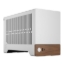 Picture of Fractal Design Terra Silver SFF PC Case, Mini ITX, Walnut Front, Anodized Aluminium Exterior, 322mm GPU Support, Requires SFX/SFX-L PSU, USB-C