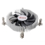 Picture of Akasa AK- AK-CC7129BP01 Aluminium Thin Mini-ITX Cooler, 775, 115X & 1200, PWM Fan, 21mm High
