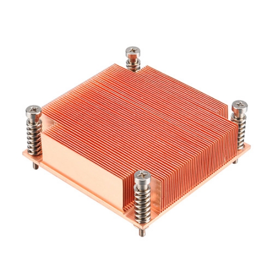 Picture of Akasa AK-CC7111 1U Copper Heatsink, Intel 1200, 775 & 115x,  Passive Cooler