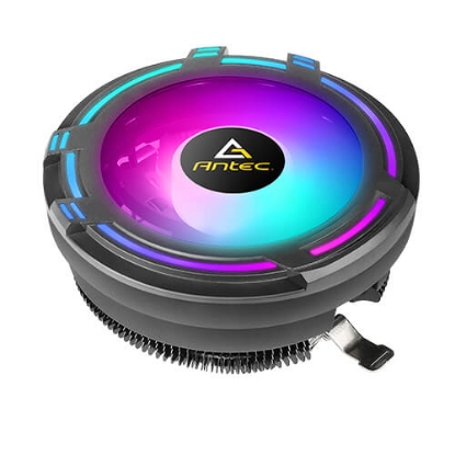 Picture of Antec T120 Chromatic Compact Heatsink & Fan, Intel & AMD Sockets, RGB Silent Fan, Black Aluminium Fins, 95W TDP