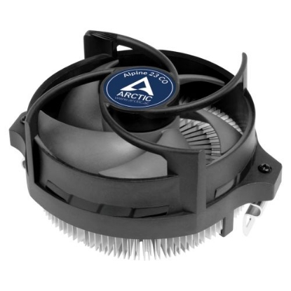 Picture of Arctic Alpine 23 CO Compact Heatsink & Fan for Continuous Operation, AMD AM5/AM4, Dual Ball Bearing, 100W TDP