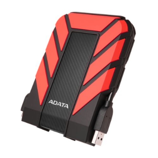 Picture of ADATA 2TB HD710 Pro Rugged External Hard Drive, 2.5", USB 3.1, IP68 Water/Dust Proof, Shock Proof, Red
