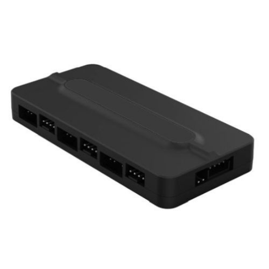 Picture of Vida 6-Port PWM ARGB Fan Hub, SATA Powered