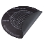 Picture of Asus ROG Cosmic Polyester Floor Mat, Space-Themed, Non-Slip Base, 117cm Diameter
