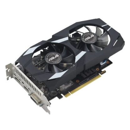 Picture of Asus DUAL GTX1650 OC, 4GB DDR6, DVI, HDMI, DP, 1785MHz Clock, Overclocked