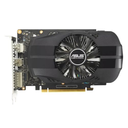 Picture of Asus Phoenix GTX1650 EVO OC, 4GB DDR6, DVI, HDMI, DP, 1635MHz Clock, Overclocked, Compact Design