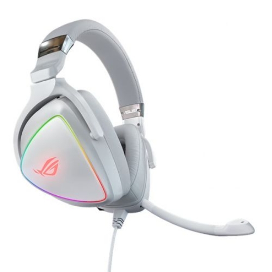 Picture of Asus ROG DELTA RGB Gaming Headset, USB-C (USB2 Adapter), Hi-Fi ESS Quad-DAC, Boom Mic, Aura Sync