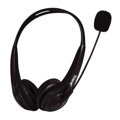 Picture of Jedel SH-712 USB Noise Cancelling Headset with Boom Microphone, In-line Controls